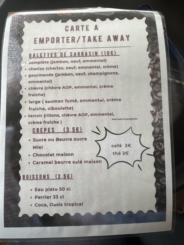 Crêperie Le Médicis - Menu Image 2